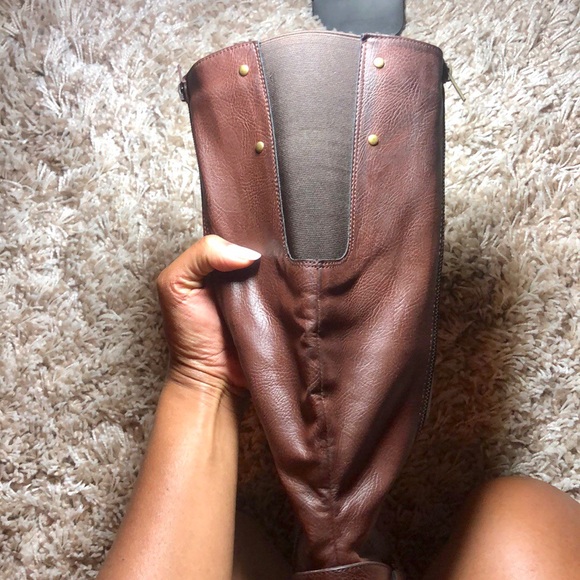 Crown Vintage tall Nancy boot Brown Size 10 - Picture 4 of 5